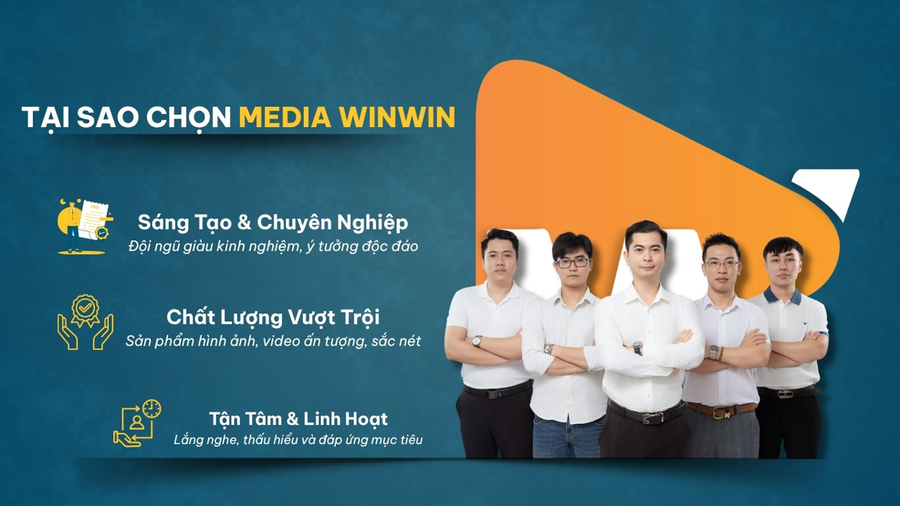 Tại sao khách hàng lựa chọn media winwin là đơn vị chụp ảnh profile doanh nghiệp