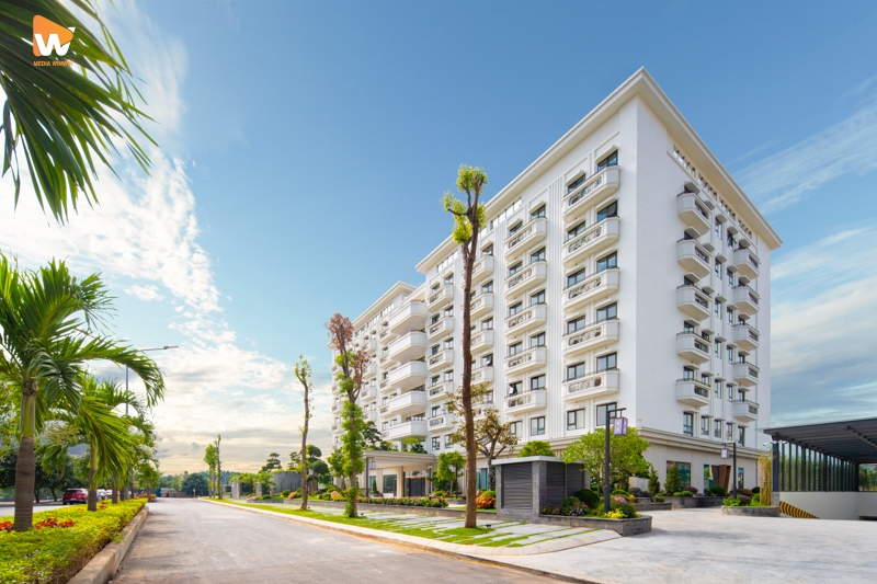 hình ảnh tổng quan của khu phức hợp nghỉ dưỡng Phương Đông Asahi