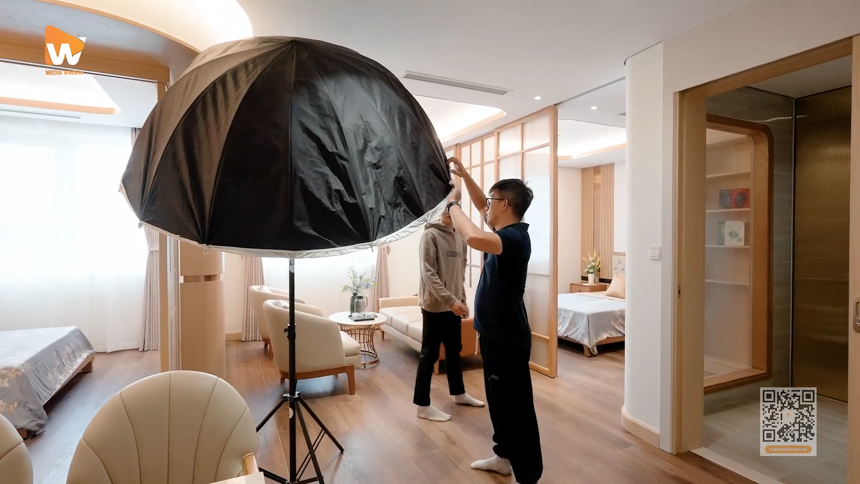 Hướng dẫn cách setup và đánh đèn Flash (Strobe) khi chụp ảnh không gian kiến trúc nội thất