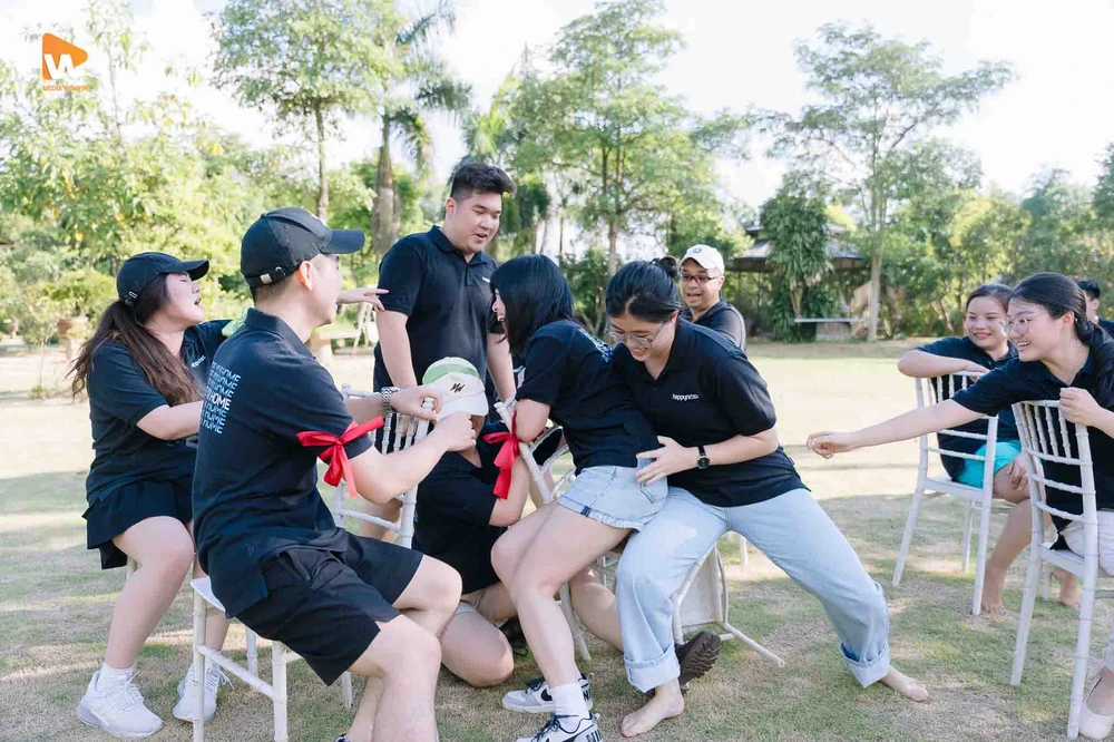 Dự án chụp ảnh team building cho Happynest