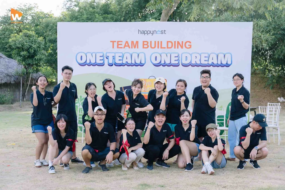 Dự án chụp ảnh team building cho Happynest