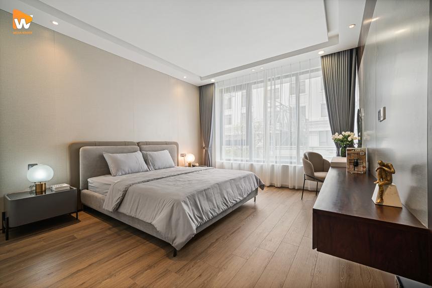 Áp dụng kỹ thuật HDR để cân bằng ánh sáng thay vì dùng đèn Flash gây chói gương kính khi chụp nội thất