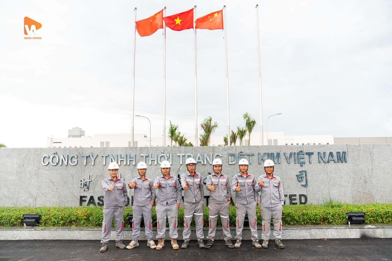 Dự án tại xưởng dệt Texhong Quảng Ninh, chọn đơn vị chụp ảnh nhà máy uy tín | Media WinWin