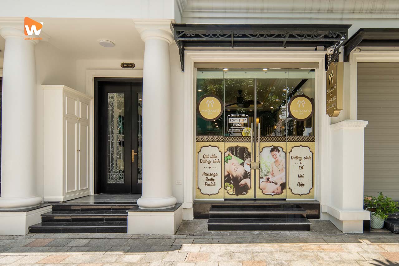 Mặt tiền cơ sở Madam's Spa tại Hải Phòng