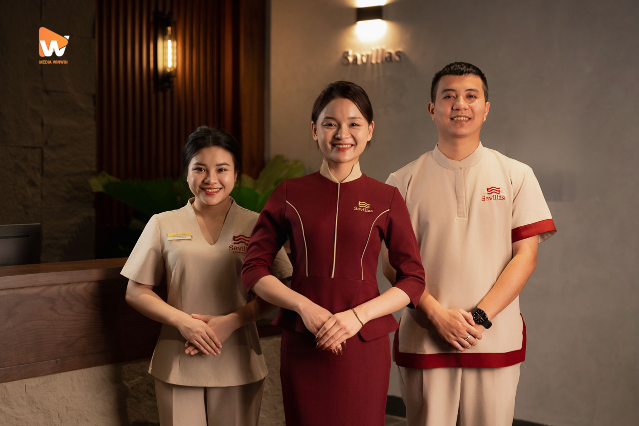 Chân dung đội ngũ kỹ thuật viên và quản lý Savillas Spa & Wellness