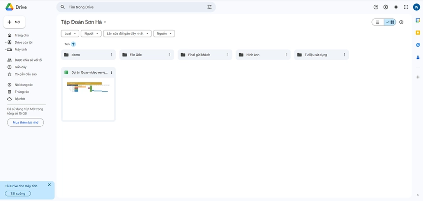 Bàn giao file ảnh chất lượng cao với đầy đủ định dạng cho khách hàng