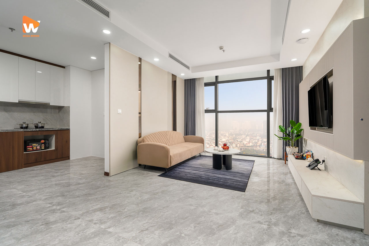 Chụp ảnh khách sạn Aravelle Suites — phòng khách căn suite