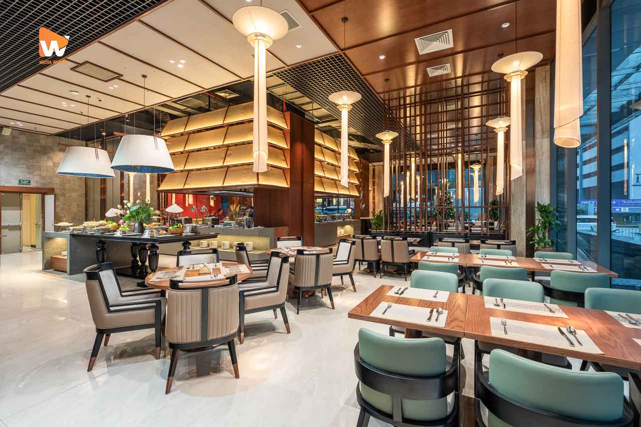 Chụp ảnh khách sạn Aravelle Suites — nhà hàng phục vụ bữa sáng