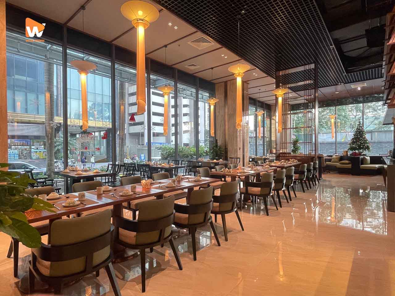 Chụp ảnh khách sạn Aravelle Suites — nhà hàng phục vụ bữa sáng