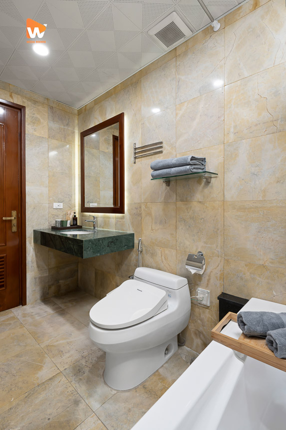 Chụp ảnh homestay Integra — phòng tắm