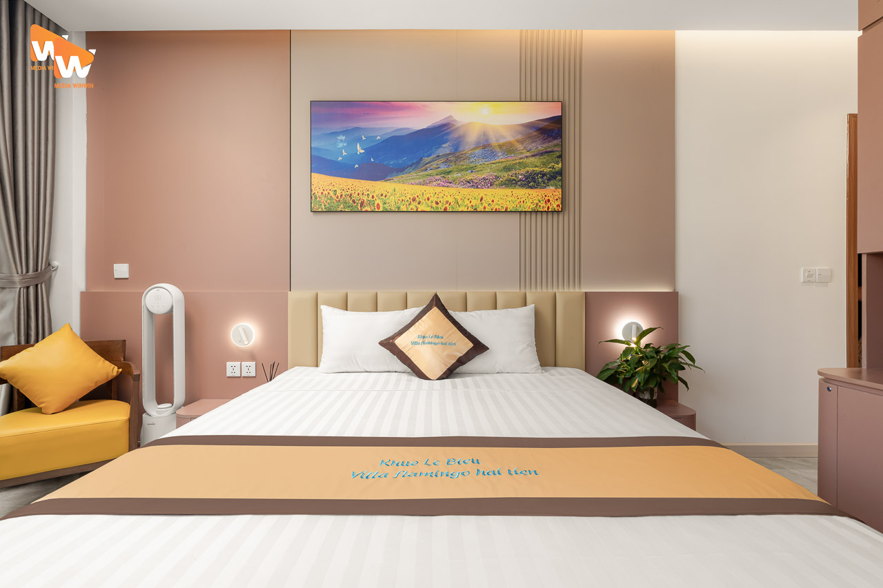 Chụp ảnh villa Khue Le Bleu Flamingo Hải Tiến — khung hình số 2