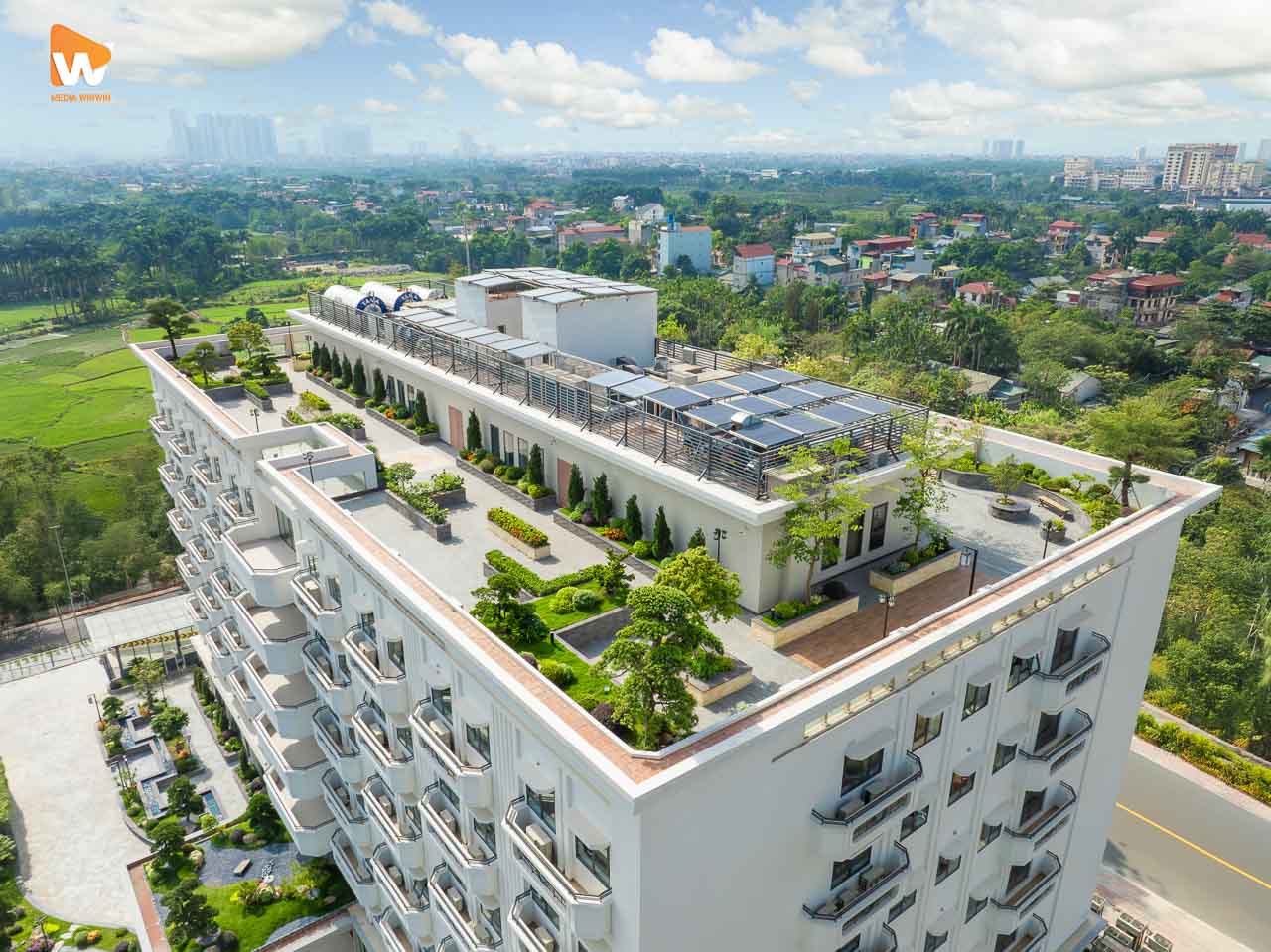 Khu phức hợp Phương Đông Asahi nhìn từ trên cao