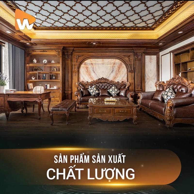 Bộ ảnh chụp hình nội thất hay video chất lượng luôn là tiêu chí hàng đầu Media Win Win hướng tới để thực hiện cho khách hàng