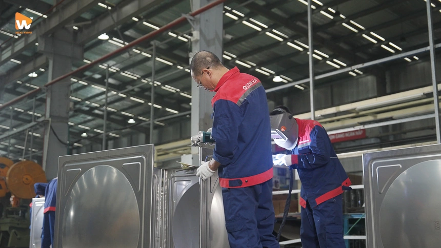 Ảnh nhà máy sản xuất Sơn Hà