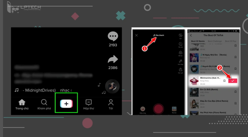 Lựa chọn âm nhạc cho video