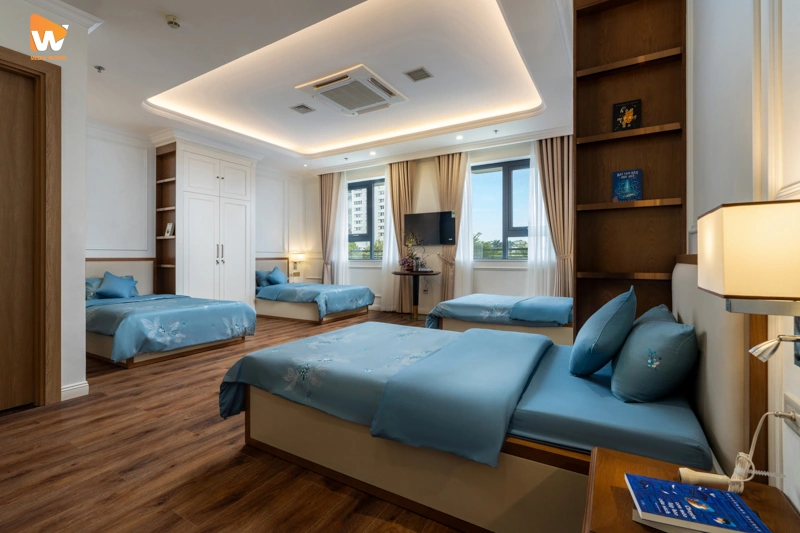 Chụp ảnh khách sạn đẹp là sự đồng nhất về phong cách và màu của không gian