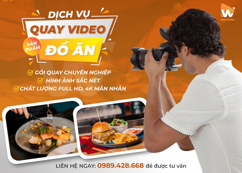 Dịch vụ quay video đồ ăn chuyên nghiệp