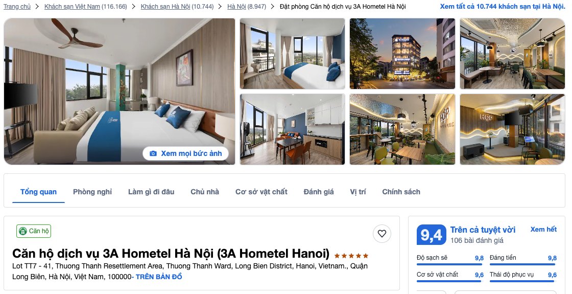 Bộ ảnh 3A Hometel Hà Nội trên Agoda, chụp ảnh căn hộ dịch vụ | Media WinWin