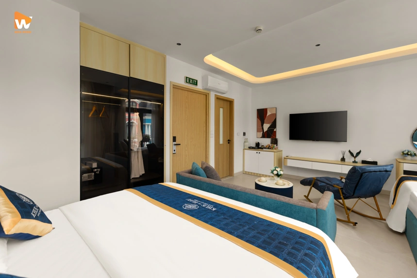 Thông qua bộ ảnh chụp hình khách sạn được chụp chuyên nghiệp du khách hình dung rất rõ ràng view toàn bộ căn phòng