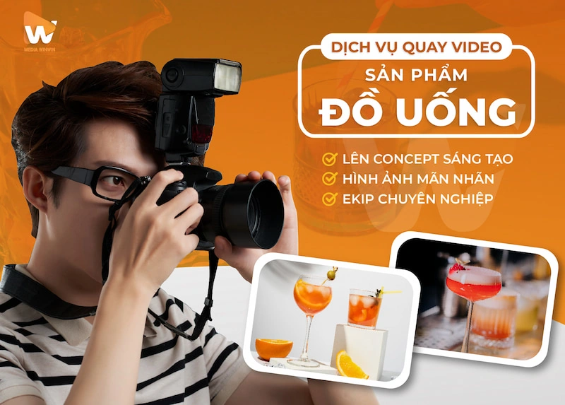 Thông tin về dịch vụ làm video sản phẩm đồ uống