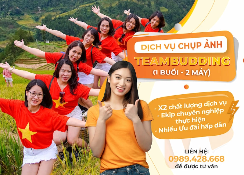 Ảnh team building lưu giữ kỷ niệm và gắn kết nhân viên