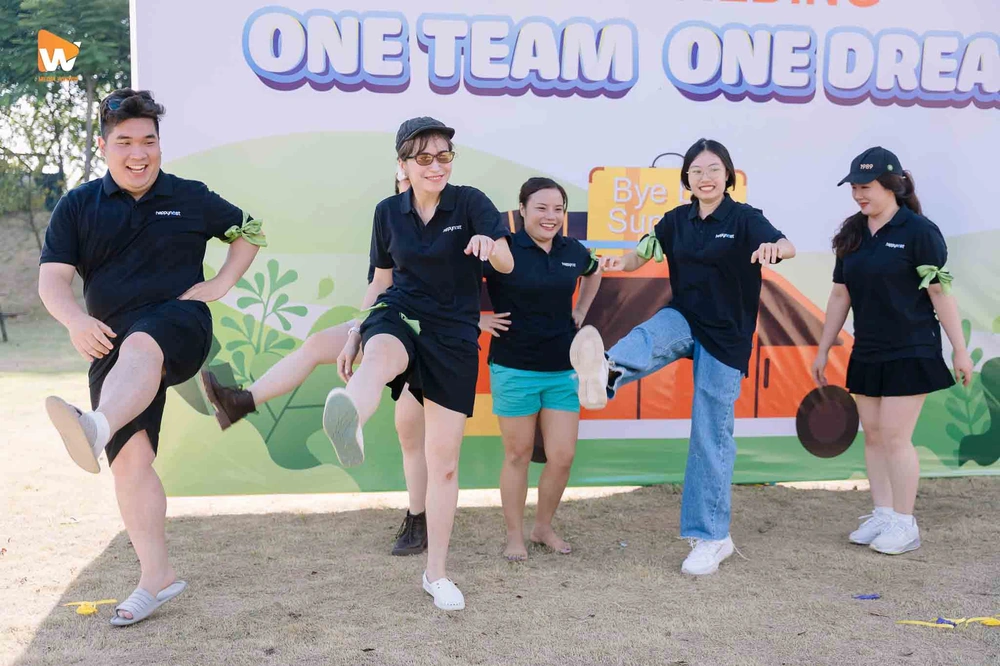 Một số hình ảnh trong dự án Quay video teambuiling - Happynest