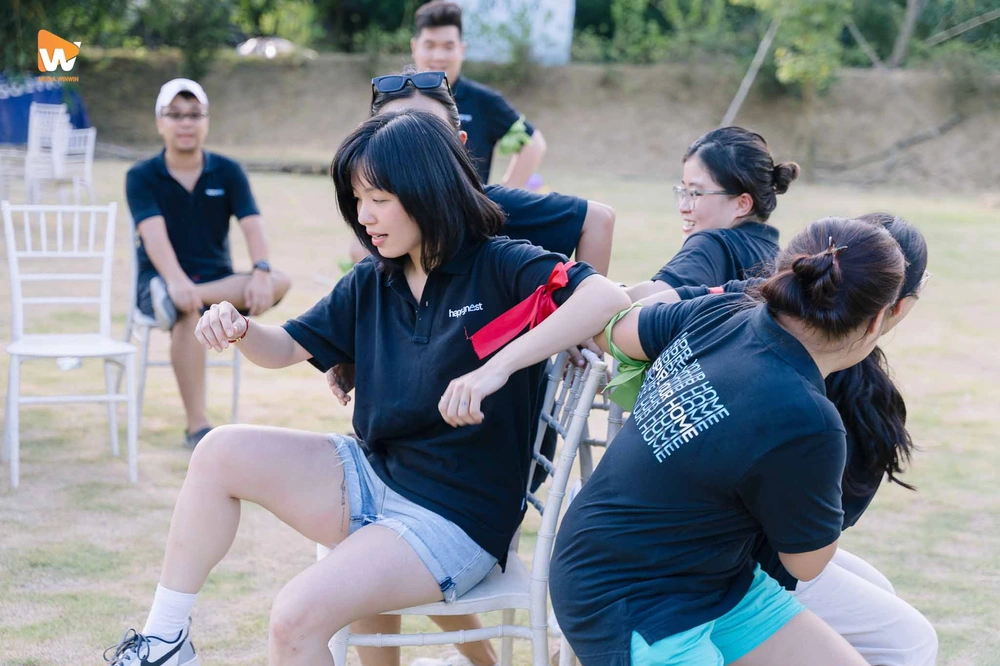 Một số hình ảnh trong dự án Quay video teambuiling - Happynest