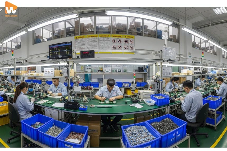 (Minh họa)  Công nghệ chụp ảnh panorama 360 độ mang lại trải nghiệm tương tác, giúp khách hàng và đối tác khám phá không gian nhà máy một cách sống động