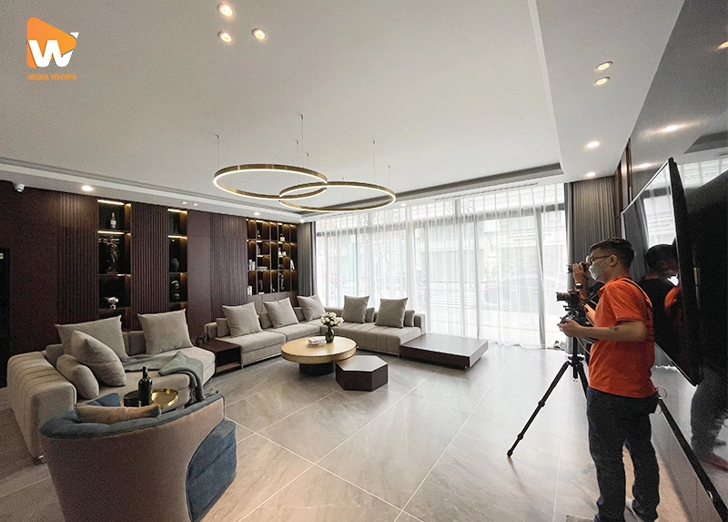Bộ thiết bị quay video nội thất chuyên nghiệp luôn được Media WinWin sử dụng cho các dự án quay chụp hoàn hảo nhất