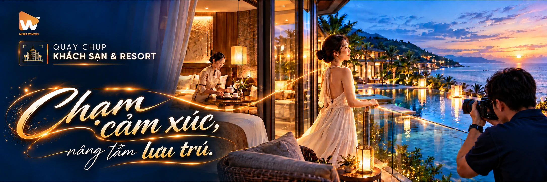 Dịch vụ quay chụp khách sạn và resort