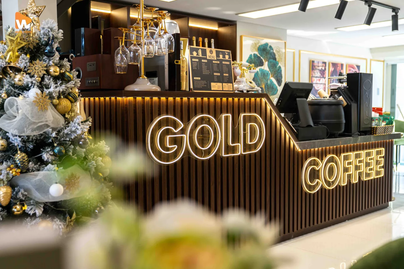 Dự án chụp ảnh không gian quán GOLD COFFEE