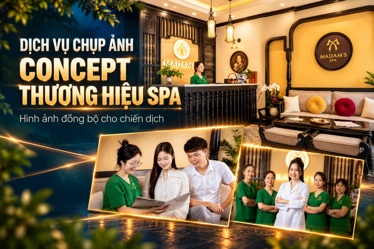 Chụp ảnh concept và chiến dịch spa