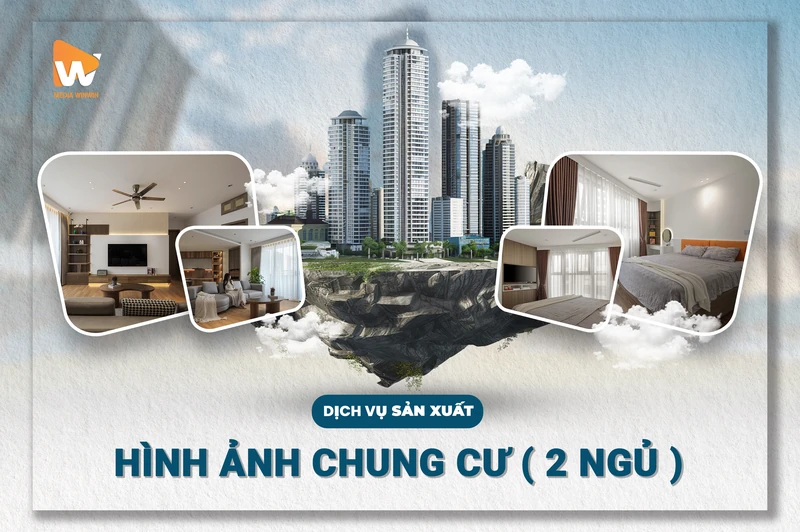 Dịch Vụ Chụp Ảnh Kiến Trúc - Nội Thất (2 Ngủ)