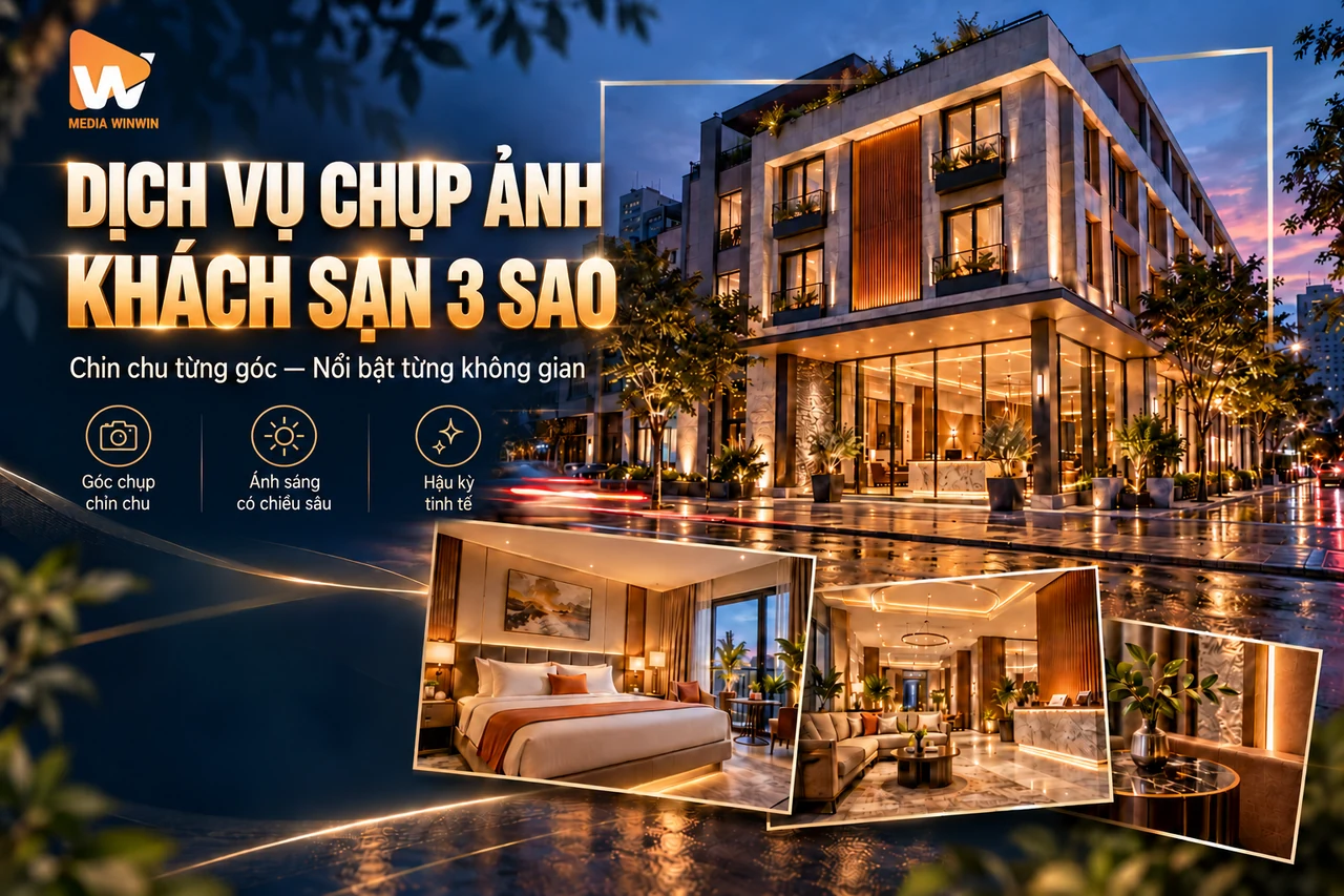 Dịch Vụ Chụp Ảnh Khách Sạn 3 Sao