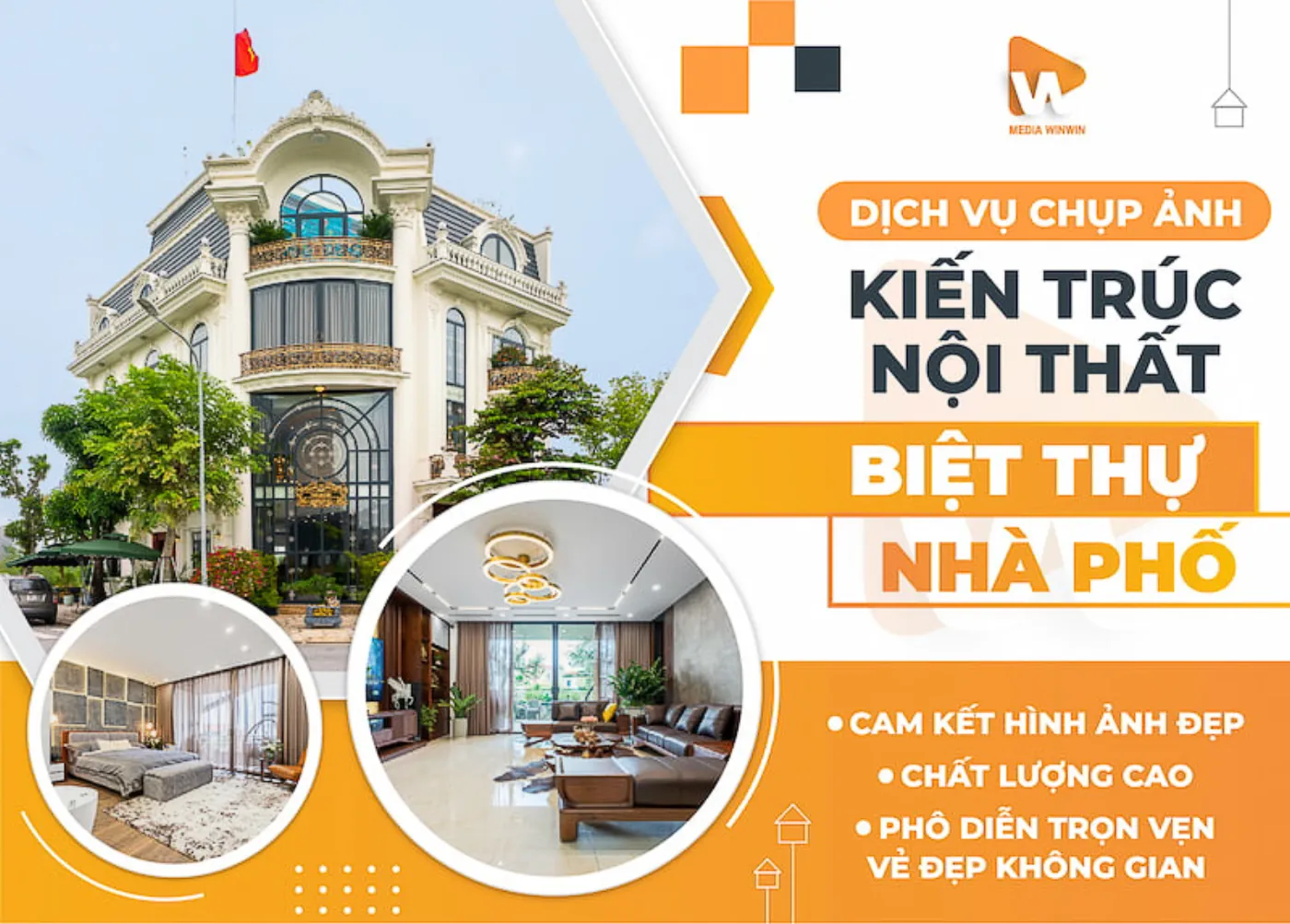 Dịch vụ chụp ảnh Kiến Trúc - Nội Thất Biệt Thự