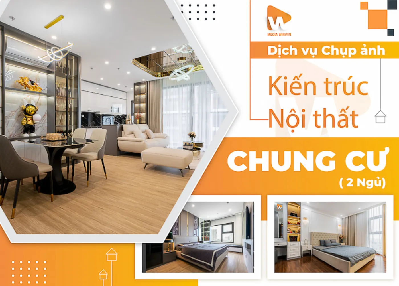Dịch Vụ Chụp Ảnh Kiến Trúc - Nội Thất (2 Ngủ)