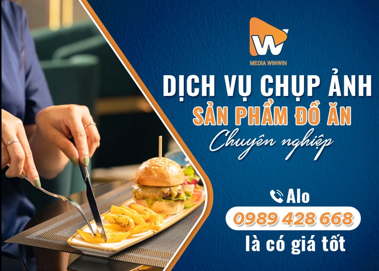 Chụp ảnh sản phẩm đồ ăn