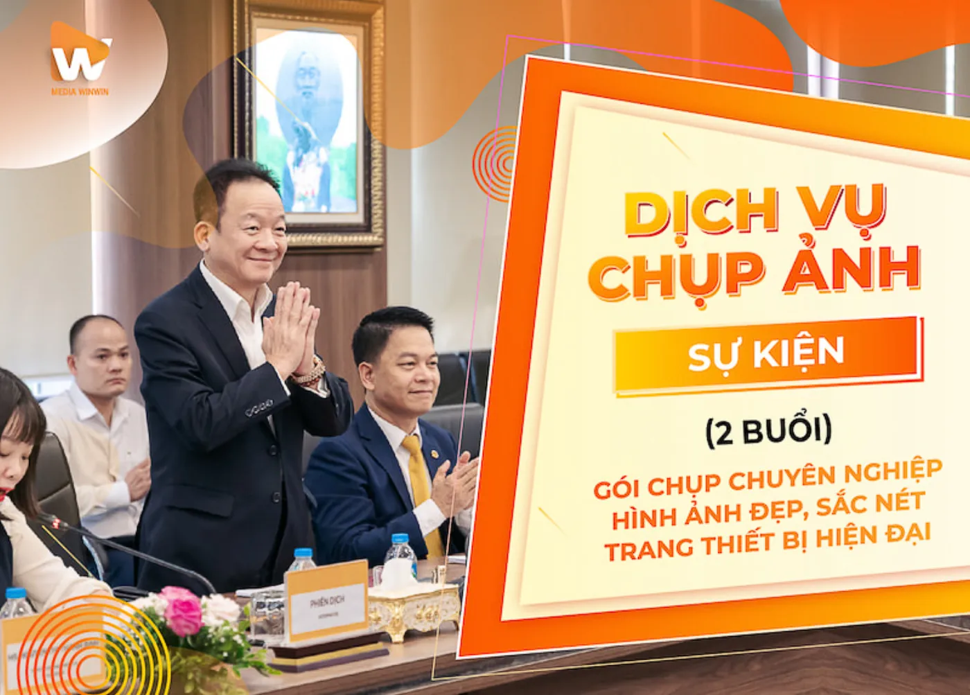 Dịch vụ chụp ảnh sự kiện ( 6 - 8h ) 1 Photo