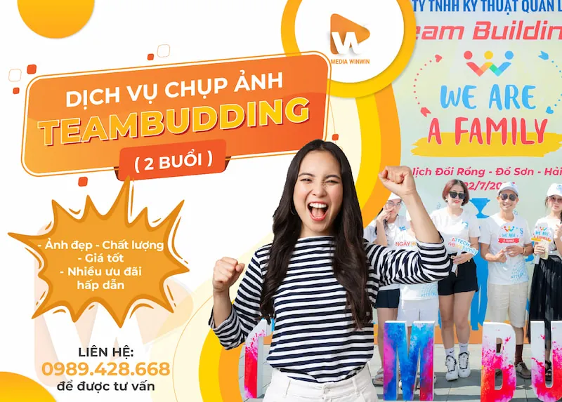 Dịch vụ Chụp ảnh Teambuilding (6 - 8h) 1 Photo