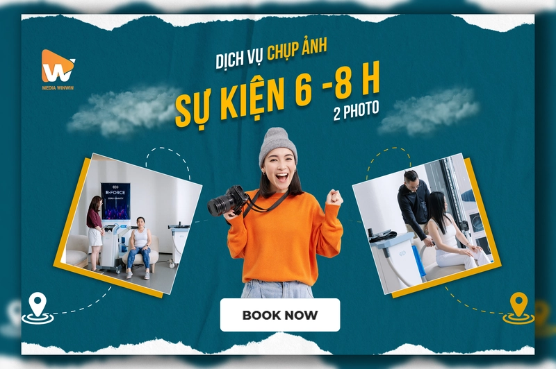 Dịch Vụ Chụp Ảnh Sự Kiện (6 - 8h) 2 Photo