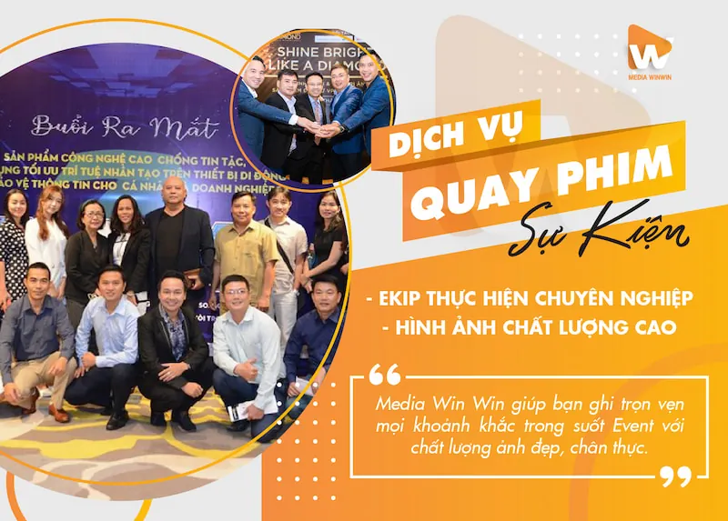 Dịch vụ quay phim Sự Kiện (2 - 4h) 2 Camera