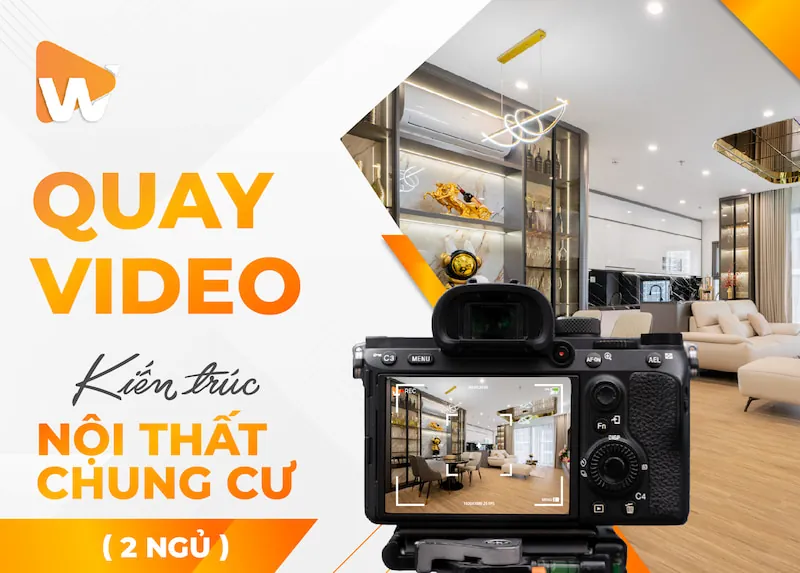 Dịch Vụ Quay video Kiến Trúc - Nội Thất (Chung cư 2 NGỦ)