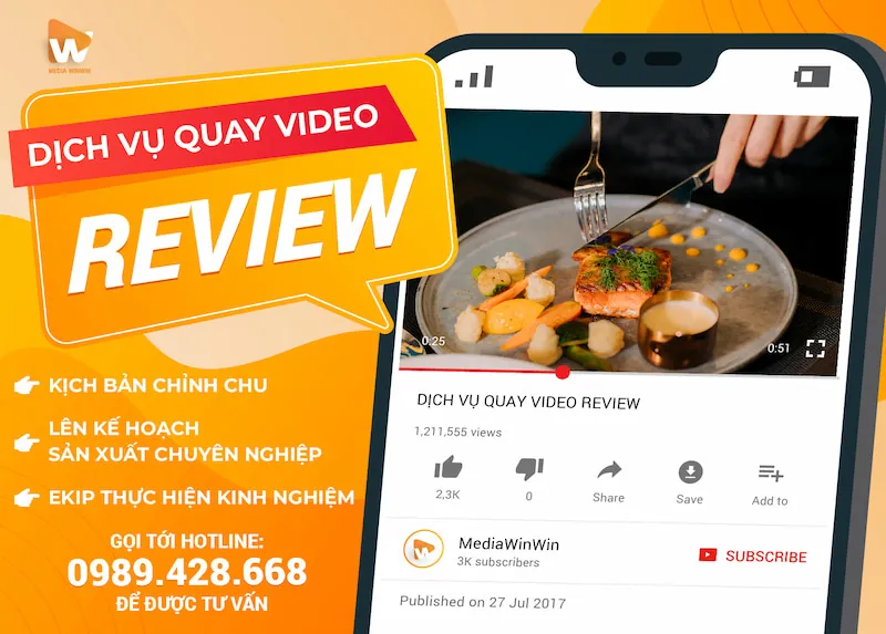 Dịch vụ Quay Video Review Sản Phẩm