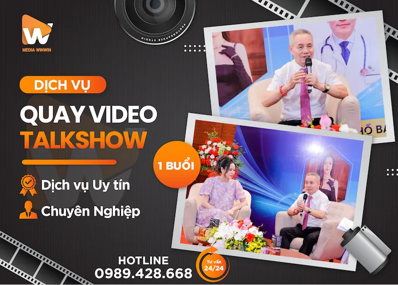 Dịch vụ Quay Video TalkShow ( 2 - 4h) 2 Camera