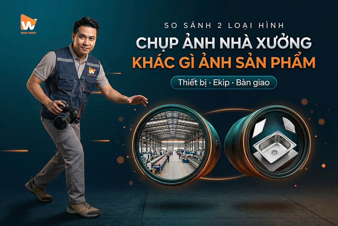 Chụp Ảnh Nhà Xưởng Khác Gì Chụp Ảnh Sản Phẩm?