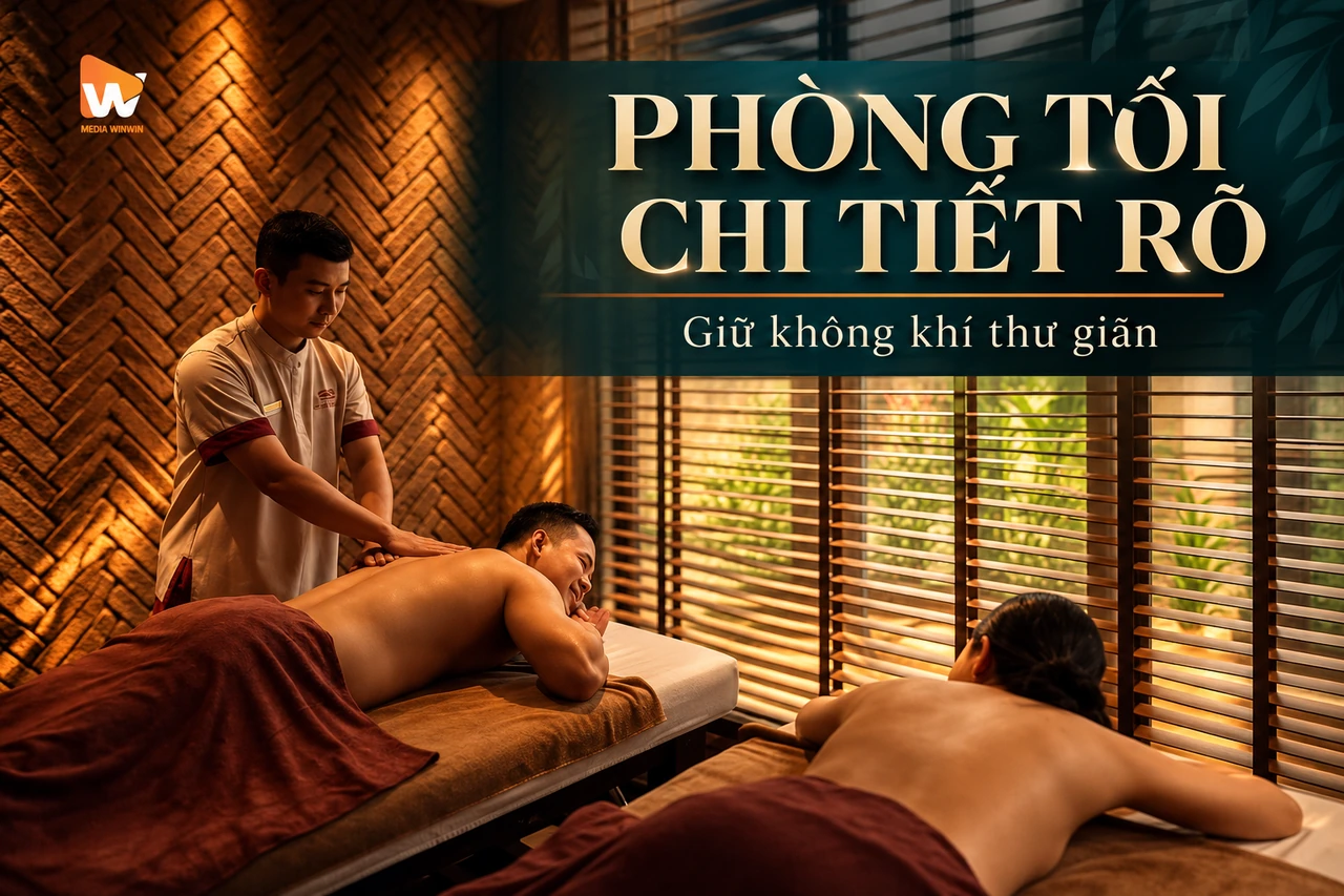 Chụp ảnh phòng trị liệu spa tối mà vẫn giữ không khí thư giãn